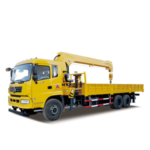 Grúa Hidráulica Pequeña <span class=keywords><strong>de</strong></span> 10 Toneladas Montada en Camión con Brazo Recto, Rotación <span class=keywords><strong>de</strong></span> 360 Grados, Altura <span class=keywords><strong>de</strong></span> Elevación <span class=keywords><strong>de</strong></span> 17.2 m, Cilindro Hidráulico MOOG - Product Image 1