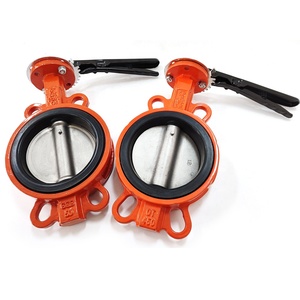 <span class=keywords><strong>Vannes</strong></span> manuelles d'incendie rouges DN50 2'' PN16 à structure de type gate pour applications hydrauliques, extrémité rainurée/à bride - Product Image 4