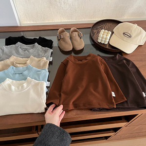 2026早春婴儿纯棉长袖打底衫春秋新款柔软亲肤男童女童内衣 - Product Image 4