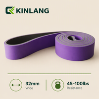 Accesorios de Fitness Ecológicos de Alta Calidad, Bandas de Resistencia de TPE de Larga Duración para Entrenamiento, Venta al Por Mayor