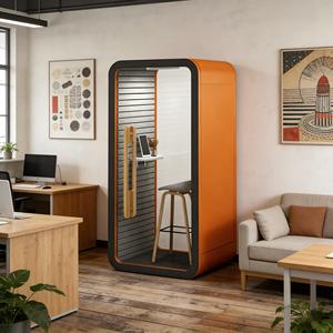 Cabines préfabriquées insonorisées pour studio, bureau portable, cabine téléphonique, cabine d'enregistrement à domicile - Product Image 2