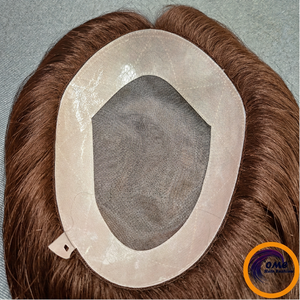 Natural Wave Indian Remy Human <b>Hair</b> <b>Topper</b> Women's Mono PU Base Breathable Lightweight - Product Image 1