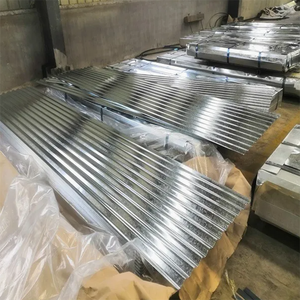 Lámina de Acero Galvanizado Corrugado, Panel de Techo Corrugado para Fábrica, Panel de Techo Metálico, Techo con Recubrimiento de Zinc - Product Image 4