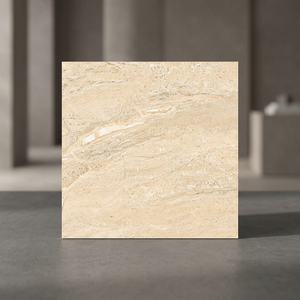 Azulejos de Porcelana Brillante Dyna Marfil de 600x600 mm |   Azulejos de Cerámica con Aspecto de Mármol de Primera Calidad de 60x60 cm para Interiores en Ghana - Product Image 1