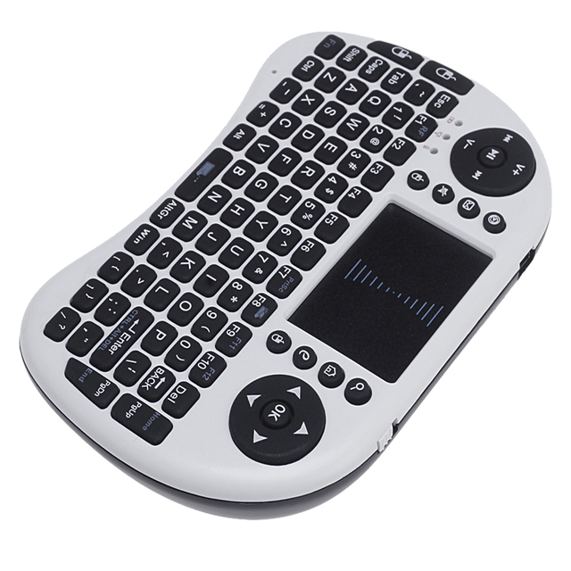 Rii I8+ Wireless Keyboard for Smart Tv Arabic Keyboard Android Tv Remote Control