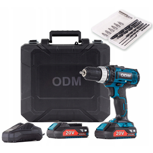 20 V וולט מקדחת <span class=keywords><strong>18</strong></span> v מברג גבוהה עמידות שני סוללות חשמל וטעינה אחת Coofix אלחוטי מקדח סטים - Product Image 3