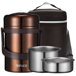 Doble pared 304SS Contenedor de alimentos Aislamiento térmico Fiambrera de acero inoxidable Frascos de vacío - Product Image 2