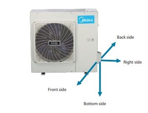 Midea 12000 Btu ทำความ<span class=keywords><strong>เย็น</strong></span>เท่านั้น Vrf ระบบติดผนังสมาร์ทหน่วยในร่มกลางสื่อเครื่องปรับอากาศสำหรับขาย - Product Image 4