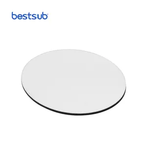 BestSub批发6.5*9 * 0.3厘米升华毛坯椭圆形硬纸板磁铁定制贴纸婚礼青睐冰箱磁铁