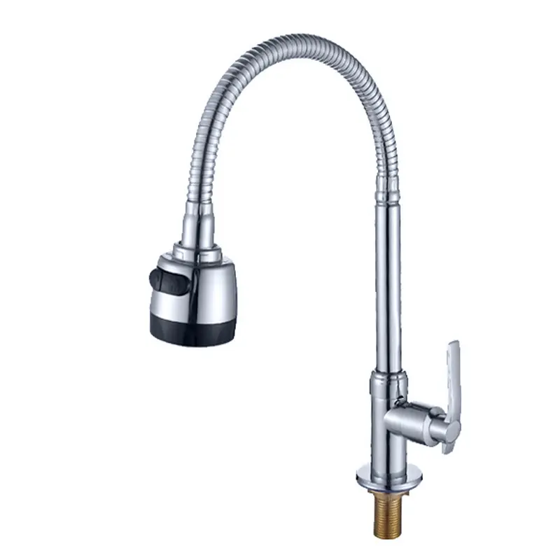 Wasser Schwarz Chrom Küche Günstige Bain Wasserhähne Mixer Wasserhähne Waschbecken Flexibler Edelstahl Wasserhahn