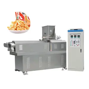Small Corn puffed Extruder Snack Machine Expand Corn Snacks Food Machinery Production Line Price