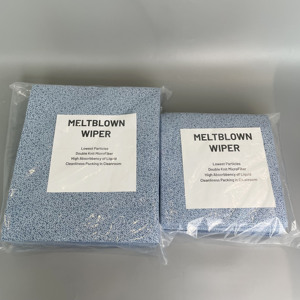 Toallitas Industriales Absorbentes Sin Pelusa WIPEX <span class=keywords><strong>de</strong></span> 70 g/m² 100% PP Meltblown, 30x35 cm, con Patrón <span class=keywords><strong>de</strong></span> Corteza <span class=keywords><strong>de</strong></span> Árbol Azul - Product Image 1