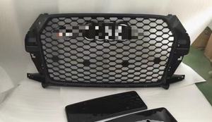 Parrilla celular adecuada para Audi A1 S1 RS1 13-15, parrilla de malla, frente oscurecida, parrilla Black <span class=keywords><strong>Warrior</strong></span> - Product Image 6