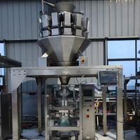 Machine de pesage, d'emballage, de remplissage et de scellage automatique multi-têtes de haute précision pour aliments surgelés, noix, plastique et papier
