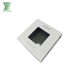 Phong Tùy Chỉnh Hộp Giấy Từ Bản Lề Cứng Nhắc Các Tông Sang Trọng Áo Sơ Mi Trang Phục Hộp Quà Tặng Với Nắp Trong Suốt - Product Image 3