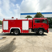 Réservoir d'eau multifonction 4x2 + système double mousse, petit équipement de lutte contre l'incendie pour camion de pompiers communautaire