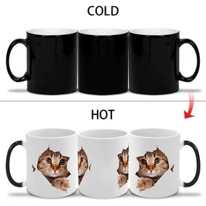 Taza de Cerámica para Sublimación al por Mayor de Fábrica, Taza Mágica de 11 oz que Cambia de Color, Taza Personalizada con Logotipo - Product Image 2