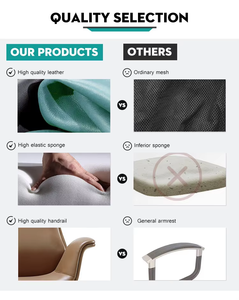 Chaise <span class=keywords><strong>de</strong></span> <span class=keywords><strong>bureau</strong></span> <span class=keywords><strong>de</strong></span> direction à dossier haut moderne et simple Chaise <span class=keywords><strong>de</strong></span> <span class=keywords><strong>bureau</strong></span> pivotante en cuir <span class=keywords><strong>ergonomique</strong></span> <span class=keywords><strong>de</strong></span> luxe - Product Image 4