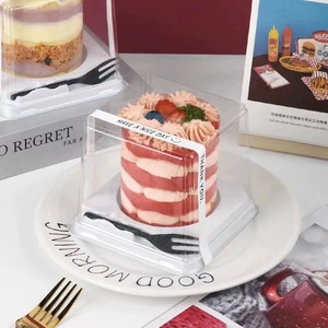 Hộp bánh tròn nhỏ trong suốt dùng một lần bằng nhựa PET, chất liệu nhựa cấp thực phẩm, dùng để đựng bánh ngọt, bánh nướng - Product Image 5