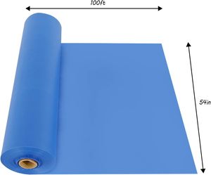 54''x100' Free Cutting <strong>Plastic</strong> <strong>Table</strong> Cloth Disposable Wedding <strong>Table</strong> <strong>Clothes</strong> with Slide Cutter - Product Image 5