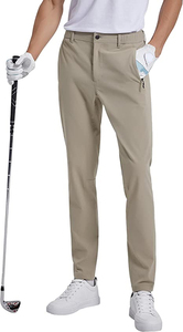 High-quality Custom 2025 New Elastic Breathable and Quick-drying <b>Suit</b> <b>Pants</b> OEM Golf <b>Pants</b> for Men - Product Image 2
