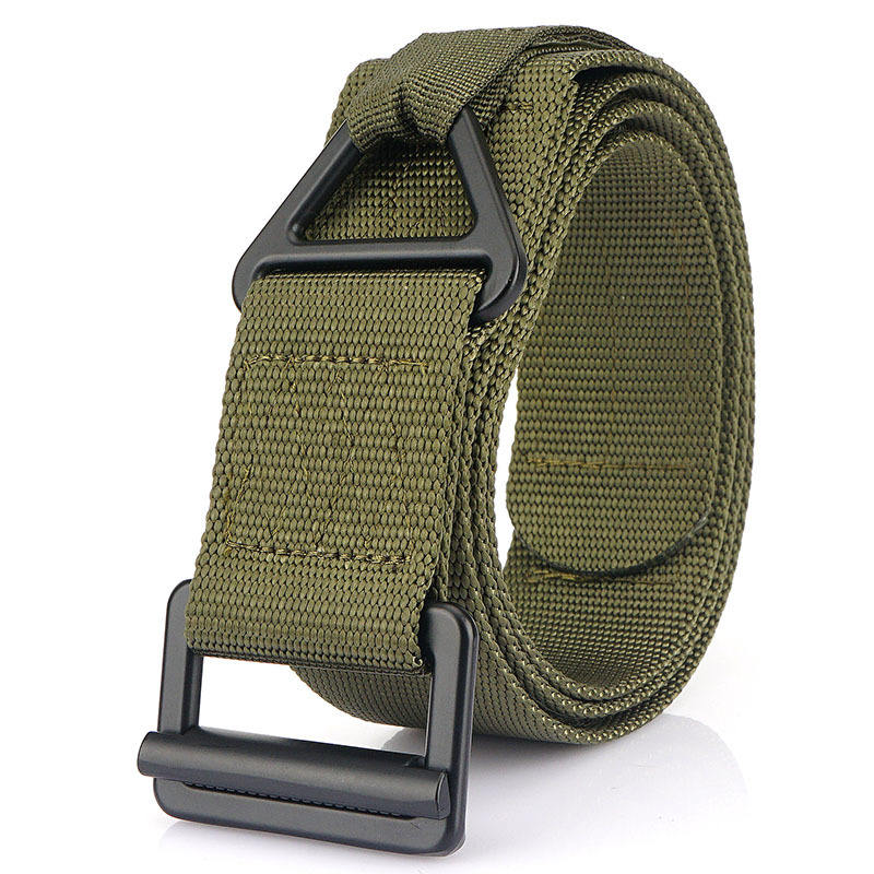 40mm Metal Slide Buckle with D Ring Nylon Webbing Belt