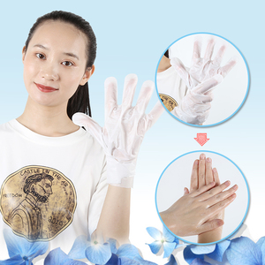 Gants de paraffine en soie blanchissants, anti-rides, raffermissants et réparateurs pour les mains, masque pour peaux sèches et grasses - Vente en gros - Product Image 4