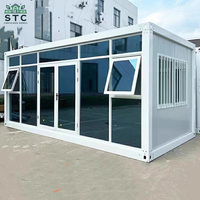 Maison Conteneurisée Mobile Préfabriquée de 20 Pieds pour Camp Pétrolier-Bureau Portable