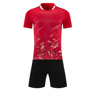Tenue de football pour hommes de qualité supérieure, imprimée, respirante, à manches courtes, pour les matchs sportifs - Product Image 5