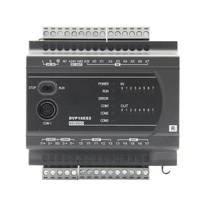 ใหม่ต้นฉบับ DVP16ES200R DVP-ES2 PLC CPU โมดูล 16 I/O รีเลย์เอาต์พุตตัวควบคุมแบบตั้งโปรแกรมได้ - Product Image 1