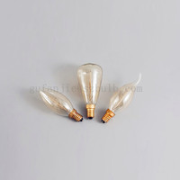 Ampoule Edison à filament vintage décorative rétro A19 ST64 ST58 ST45 T30 T45 C35 G80 G95 G125 E26 E27 25W 40W 60W