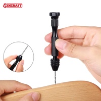 10 en 1 Mini ensemble de perceuse à main manuelle Micro bricolage travail du bois et fabrication de bijoux Support OEM personnalisé