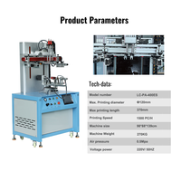 Machine de sérigraphie cylindrique personnalisée en plastique pour bébé bouteille de vin en verre conteneur de gobelets en papier