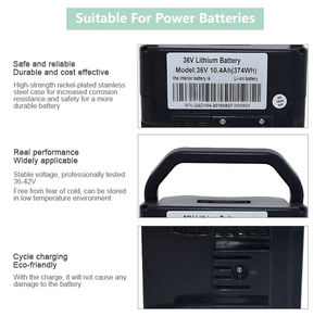 Lifepo4 Isi Ulang Baterai Li-Ion Ion 24V 36V 48V Baterai Lithium untuk Sepeda Listrik Becak Sepeda - Product Image 6