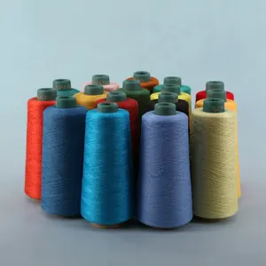 100% Viscose 20S/2 Ring Spun Yarn Dyed Viscose Knitting Yarn For Sweaters