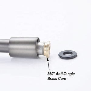 Manguera de Ducha Flexible de PVC Blanca Moderna con Certificación CUPC y TUV para Uso en Hoteles, Garantía de 5 Años - Product Image 5