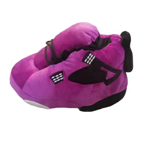 2024 Hot Home Slipper Costoum Plush Sneakers 1 Size Fits All Sneaker Slippers Men Or Women