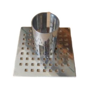 Diseño moderno Rectángulo Estilo Acero inoxidable Acabado negro Escurridor de baño 35cm Retrofit Rejilla de ducha Fácil Instalación 1 año - Product Image 2