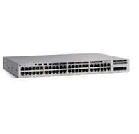 Switch Data Berkinerja Tinggi ClSCO Catalyst 9200L-48T-4G-E 48-Port dengan Uplink 4x10G, Layer 3, Stackable, QoS, SNMP, dan Switching 176Gbps