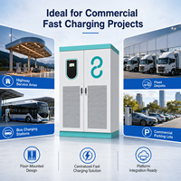Armoire d'alimentation pour station de charge CC 240kW 360kW 960kW, solution de charge rapide modulaire pour véhicules électriques 200-1000V pour flottes et stations publiques