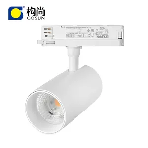 Good supplier smart led track light dali dimmable remote control 15W-42W led cob track lighting