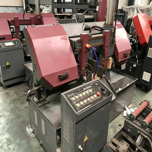 Scie à ruban hydraulique d'occasion en bon état, accessoires complets et performances de fonctionnement stables - Product Image 2