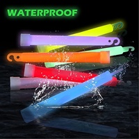 Bâtons lumineux en plastique en vrac, bâtons lumineux d'urgence, bâtons lumineux qui brillent dans le noir, cadeaux de fête pour le camping, la survie en plein air et les événements festifs