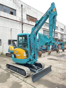 Mini-excavatrice Kubota U35S d'occasion, 3,5 tonnes, sans queue, très demandée, excavatrice hydraulique japonaise d'origine, idéale pour les travaux de canalisation. - Product Image 5