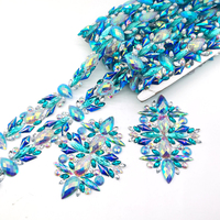 Accessoires de costume de carnaval Cayman Caymas, garniture en strass