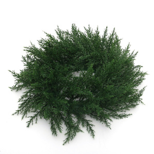 Une couronne décorative en plastique, prix d'usine, vente en gros, plantes décoratives, fleurs et usage extérieur, pour noël, vente en gros - Product Image 4