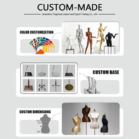 Maniquí de Mujer de Medio Cuerpo para Exhibición de la Parte Superior del Cuerpo, Personalización de Fábrica, Tendencia de Moda, Venta Caliente