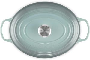 Juego de Utensilios de Cocina de Hierro Fundido Esmaltado de 9 Piezas con Asas de Acero Inoxidable, Distribución Superior del Calor, Apto para Sal Marina - Product Image 6