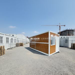 Maison conteneur pliable moderne de 20 pieds, mini-maison préfabriquée, cabane modulaire pour <span class=keywords><strong>location</strong></span> vacances, <span class=keywords><strong>studio</strong></span> de jardin - Product Image 4