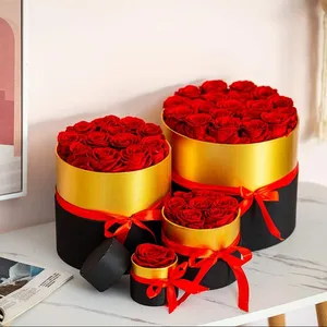 Wholesale Flower Mother's Day Gift Long Life Lasting Real Natural Everlasting Immortal Forever Eternal Preserved Rose In Box